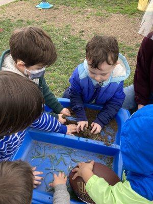 Children enjoying the outdoor!