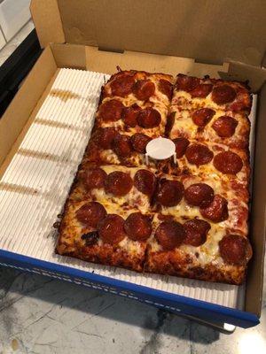 Pepperoni pizza