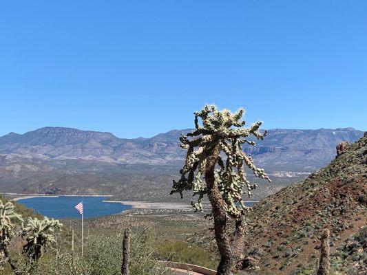 View from the Cactus path