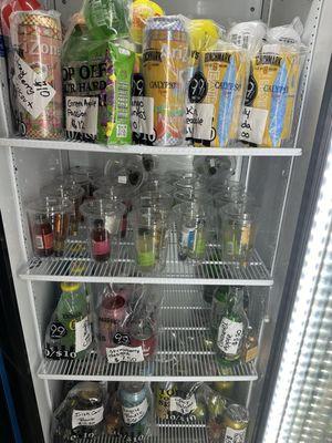 Awesome little spot for liquor. You can buy a cocktail to mix up! Definitely trying one out.