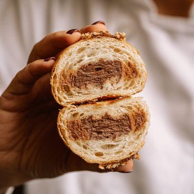 Mini Chocolate Croissant