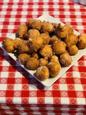 Home made Zeppole's