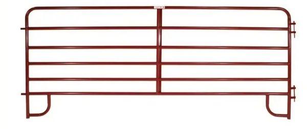 Tarter® 6'  6-Bar American Economy Panel, Red - ECR6