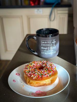 sprinkle donut