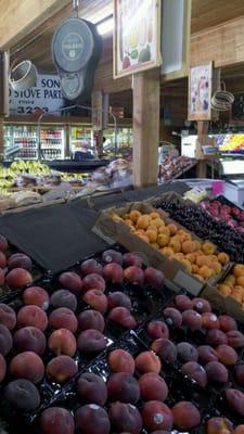 Lovely fruit and vegetable selection.