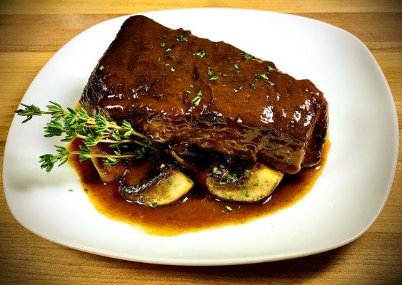 Cabernet Braised Beef Short Ribs