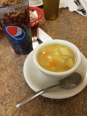 Chicken Dumpling soup