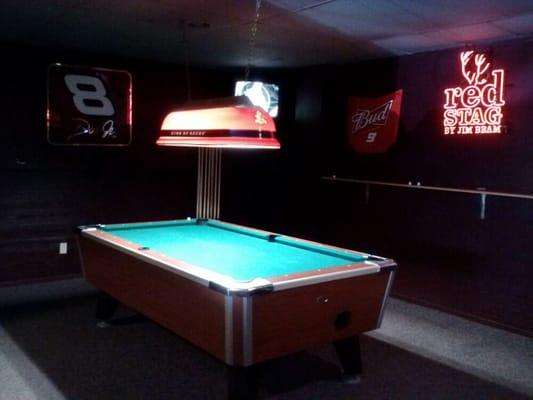 Pool tables in front and back bar area. Front bar area also have few games.