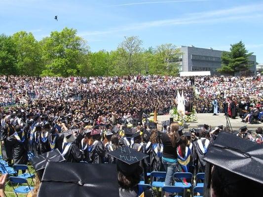 UmassD Ampitheater Graduation