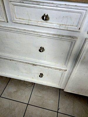 Dirty Cabinet drawers