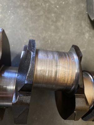 Spun bearings aren't fun or cheap. Be sure your vehicle is always serviced regularly.