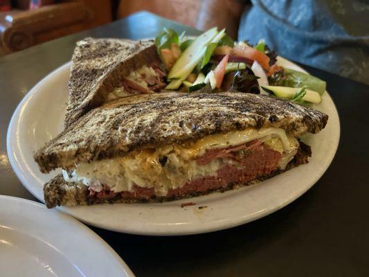 The Baddest Reuben on the Lake Sandwich