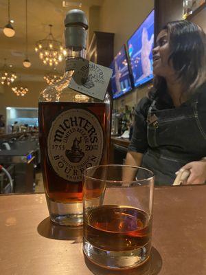 Michter's 20 Year served here!