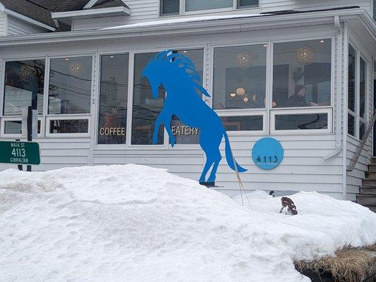 Sturgeon Bay is a short drive up the road -- Visit the Blue Horse Coffee shop! It's famous!