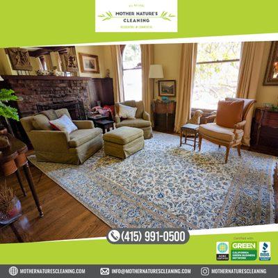 We specialize in carpet, area rug, and upholstery cleaning