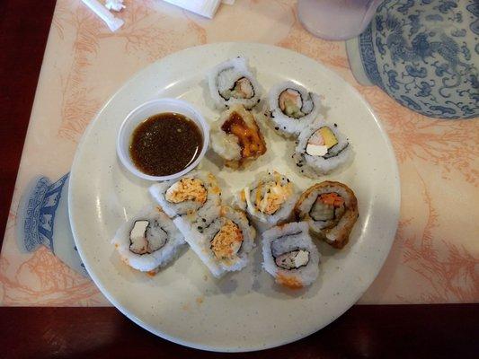 Sushi is my favorite!