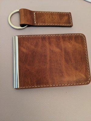 Premium Horween Dublin - Roasted Chestnut with contrast stitching! Looks great!