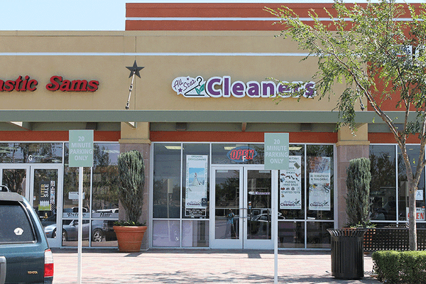 View of the store front in Chino, CA