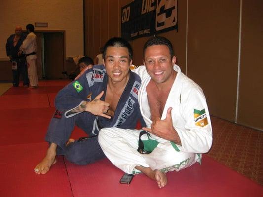 Renzo Gracie and Kenny Kim