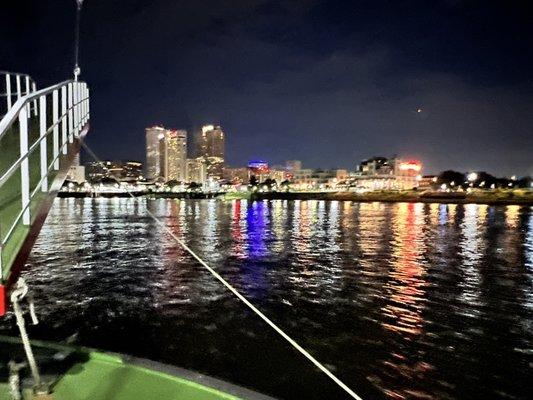 New Orleans at night