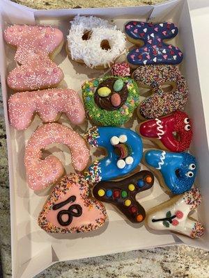 Birthday donuts!