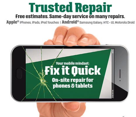 Your trusted source for Mobile Device Repair. Free estimates. Same day service on many repairs! Service most major makes & models.