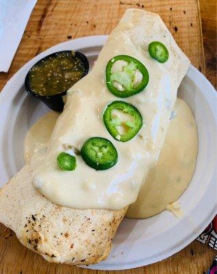 Huge burrito