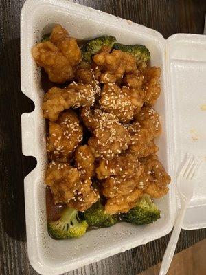 Sesame chicken