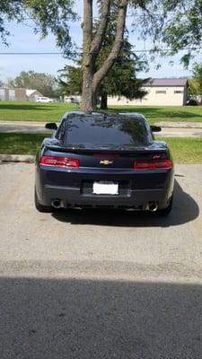 Window Tint on a 2014 Chevy Camero