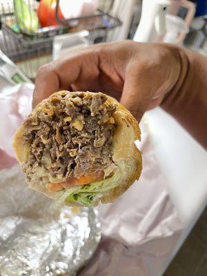 $14.79 including tax | Large cheesesteak. So GOOD and a generous portion!