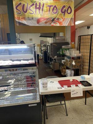 Sushi take out now open