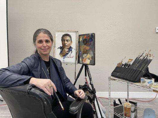 Artist & Instructor Tina Garrett