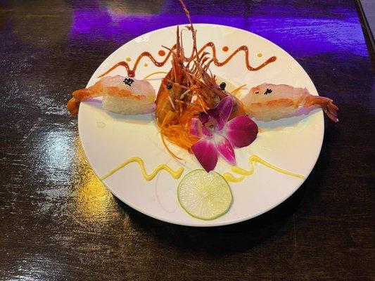 Sweet Shrimp sushi