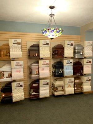 Casket Selection Display