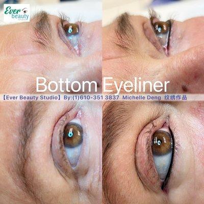 Permanent Bottom Eyeliner.