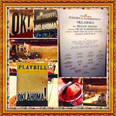 Montage of images from Rodgers & Hammerstein's "OKLAHOMA!"