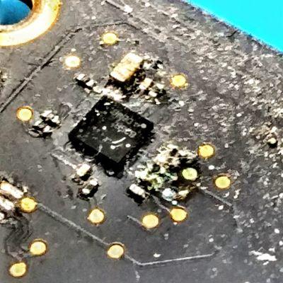 Logic board corrosion diagnosis and repair.