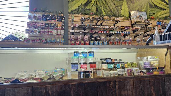 Interior of our Green Lady Marijuana Lynnwood location