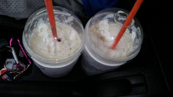 Frozen coffees