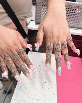 Pinklicious Press on Nail