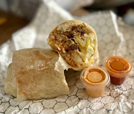 Bad-Ass Breakfast Burritos