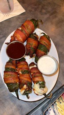 Bacon Wrapped Jalapeos