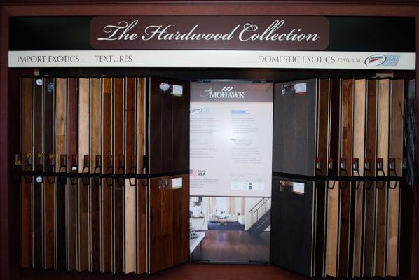 Mohawk Floorscapes Display. Visit the Richmond showroom for all your flooring options.