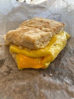 Biscuit of the day ~ Gouda with egg and cheese