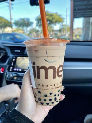 House Milk Tea w/Boba