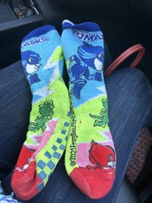 Sky Zone PJ mask socks