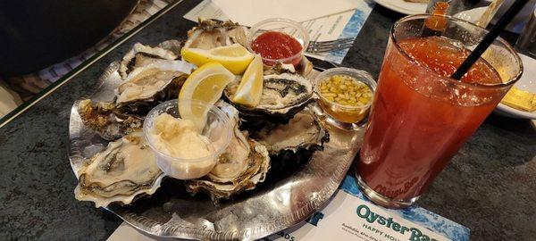 Oysters and bloody mary were amazing and super fresh