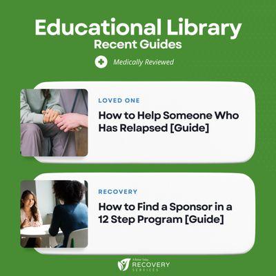 Please visit our educational library to find more topics on addiction, mental health, recovery, and treatment!