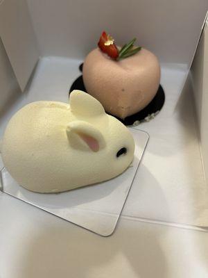 Bunny Cheesecake and Strawberry Dream