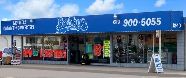 Bobby's Tires & Mufflers storefront